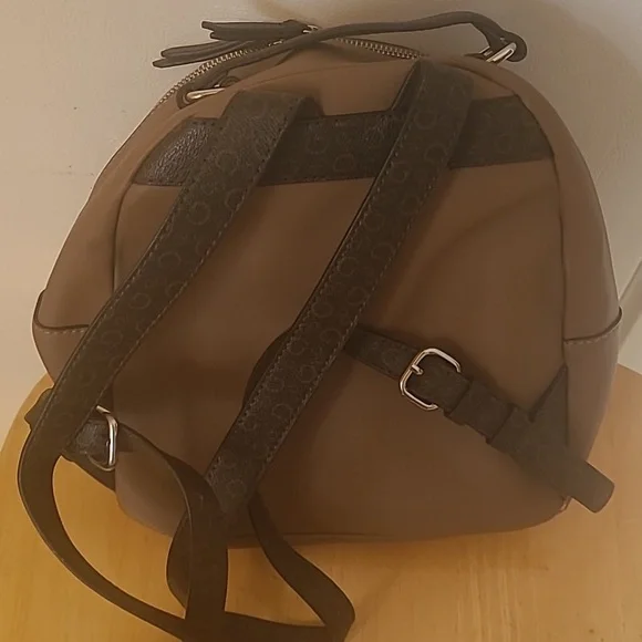 GUESS Brown Mini Backpack - Picture 3 of 7
